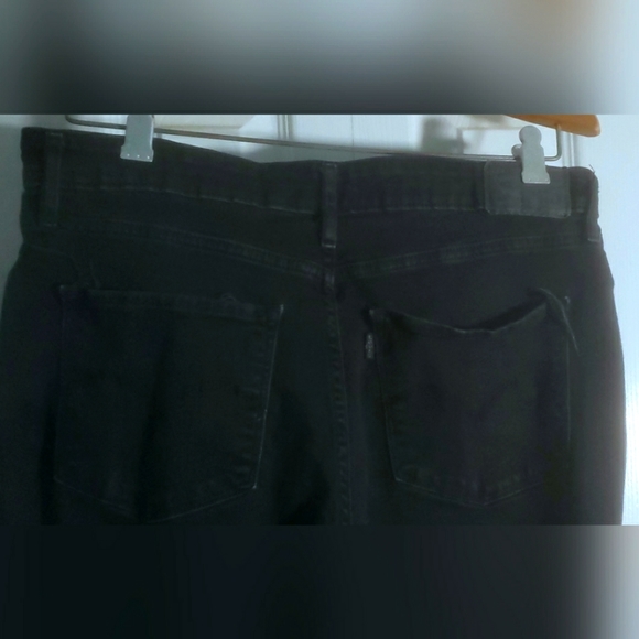 Levi Strauss 721 High Rise Skinny, Soft Black - Picture 4 of 4